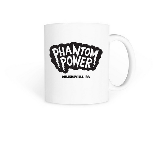 Phantom Power Mug, a White Coffee Mug