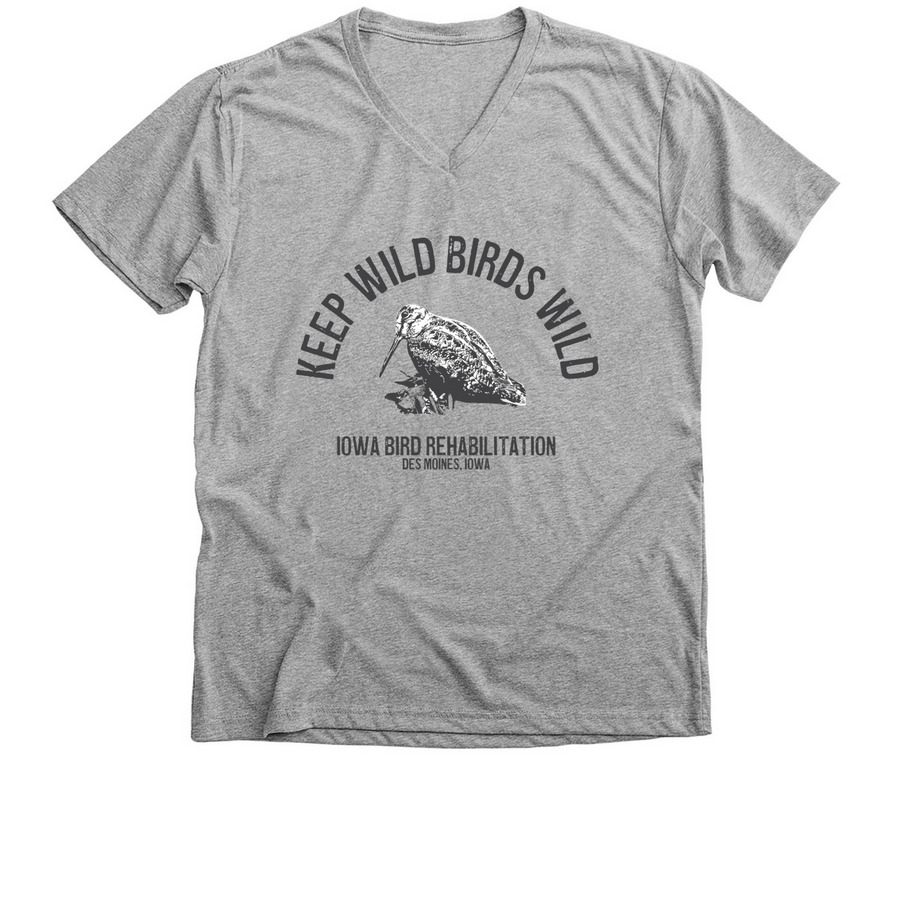 Woodcock Edition, a Athletic Heather Premium V-Neck Tee