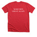 MMGA, a Heather Red Premium Unisex Tee