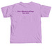 Great Day to Crochet., a Neon Violet Comfort Colors Unisex Tee (back-view)