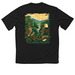 Quinn Wildlife Sanctuary Activewear, a Black Classic Performance Tee (back-view)
