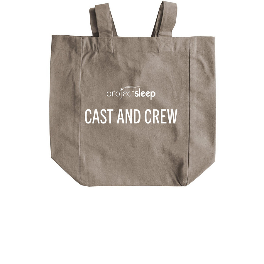 World Narcolepsy Day 2026 - Tote Bags, a Pumice Recycled Cotton Tote Bag (back-view)