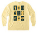 Ad Astra Per Aspera, a Butter Comfort Colors Long Sleeve Pocket Tee (back-view)