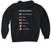 Classic JTDM Pullover, a Black Gildan Softstyle Pullover Hoodie (back-view)