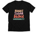 Groovin?, a Solid Black Blend Premium V-Neck Tee