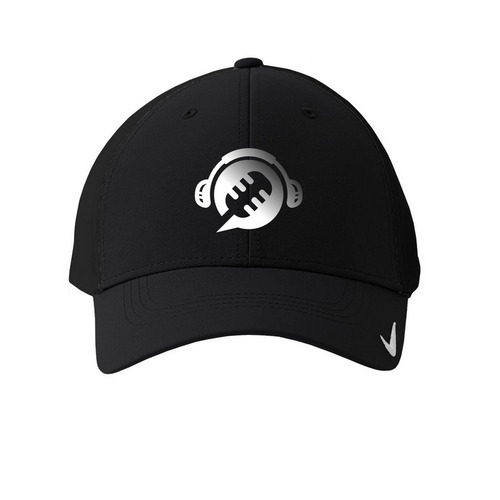Hat, a Black Printed Nike Dri-FIT Legacy Performance Cap