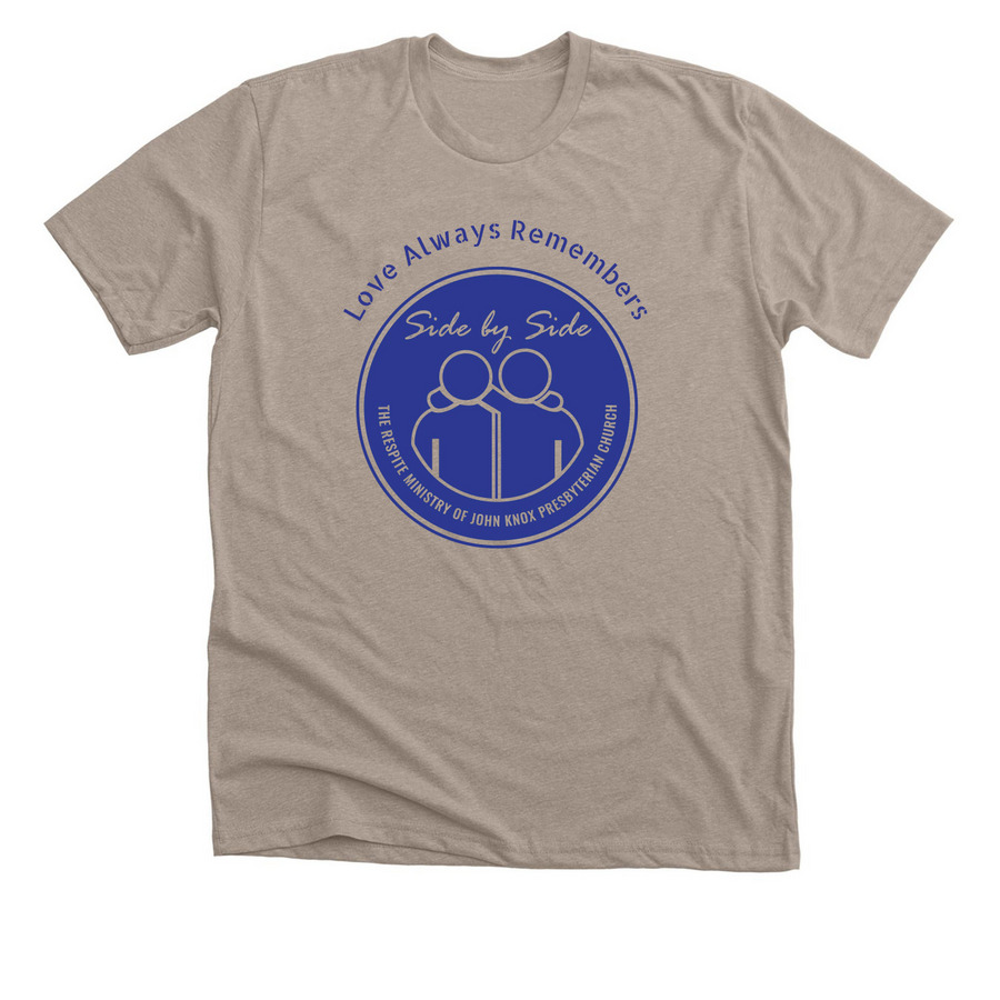 Side by Side 2026, a Heather Stone Premium Unisex Tee