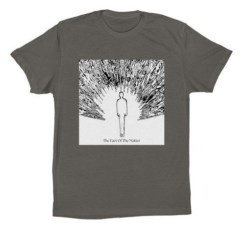 "The Fact Of The Matter" Cover Art Shirt, a Asphalt Premium Cotton Tee