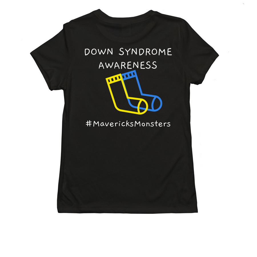 T21 Merch, a Deep Black Allmade Eco Triblend Women?s Tee (back-view)