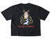 Held by Grace in the unexpected, a Black Comfort Colors Boxy Tee (back-view)