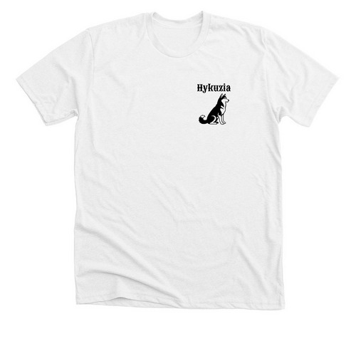 Hykuzia: Yuka (Light ver.), a Solid White Blend Premium Unisex Tee