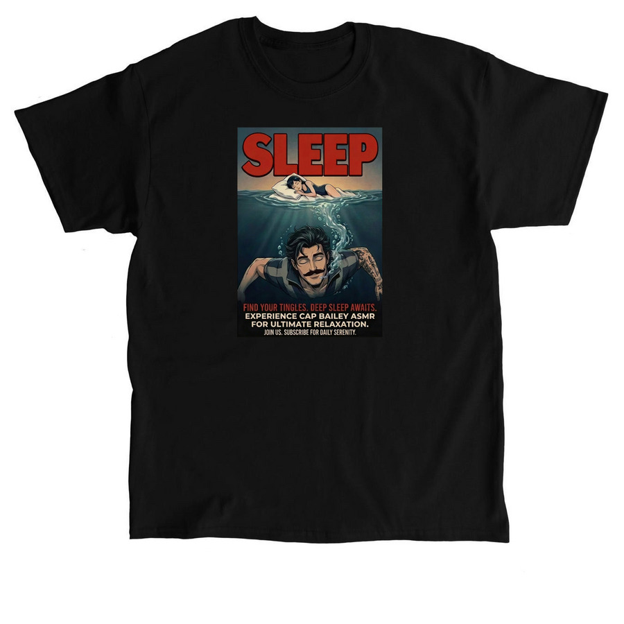 Deep Sleep, a Black Classic Unisex Tee