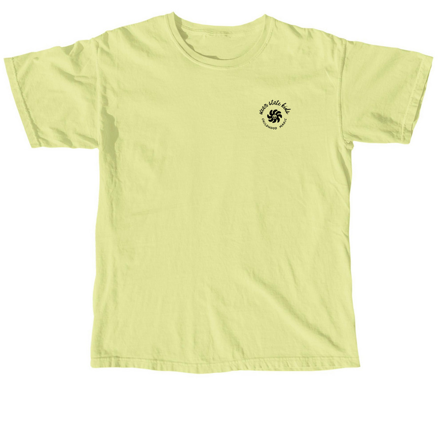 Forest Ferns Youth & Adult Shirts, a Neon Lemon Comfort Colors Unisex Tee