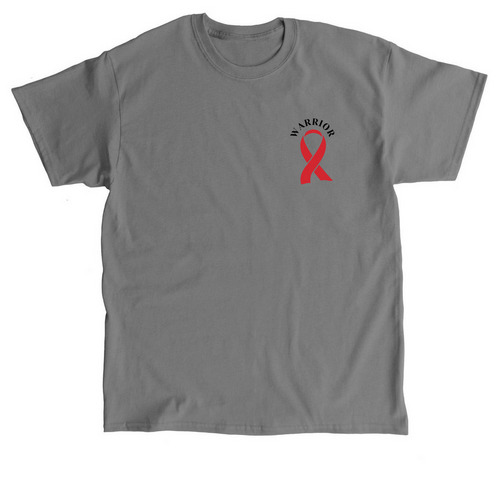 Heart Disease Warrior, a Charcoal Classic Unisex Tee