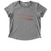 El Dorado Landscape, a Aluminum Grey Allmade Eco Triblend Women?s Scoop Neck Tee