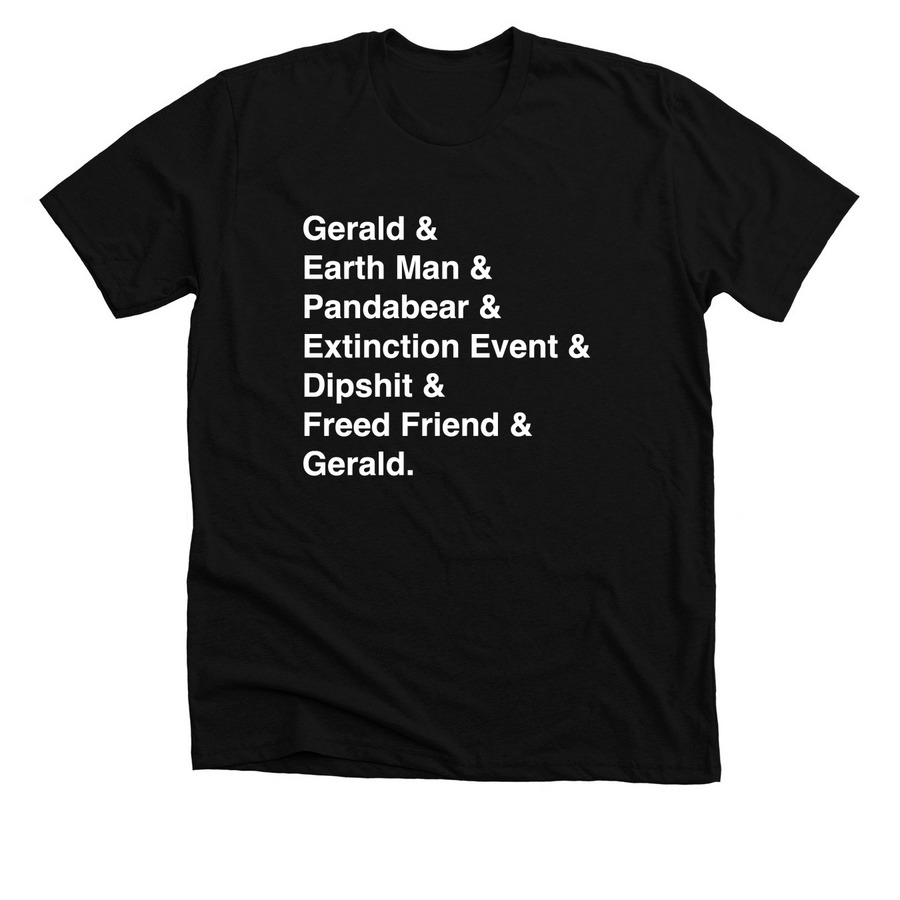 Greater Boston: Poletti Shirt, a Solid Black Blend Premium Unisex Tee