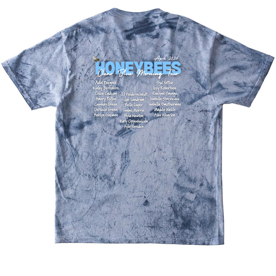 CBMT Honeybees 26-27, a Ocean Comfort Colors Colorblast Tee (back-view)