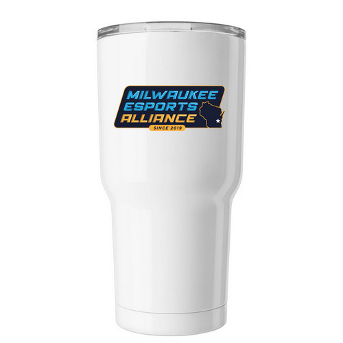 Tumbler, a White Insulated Tumbler