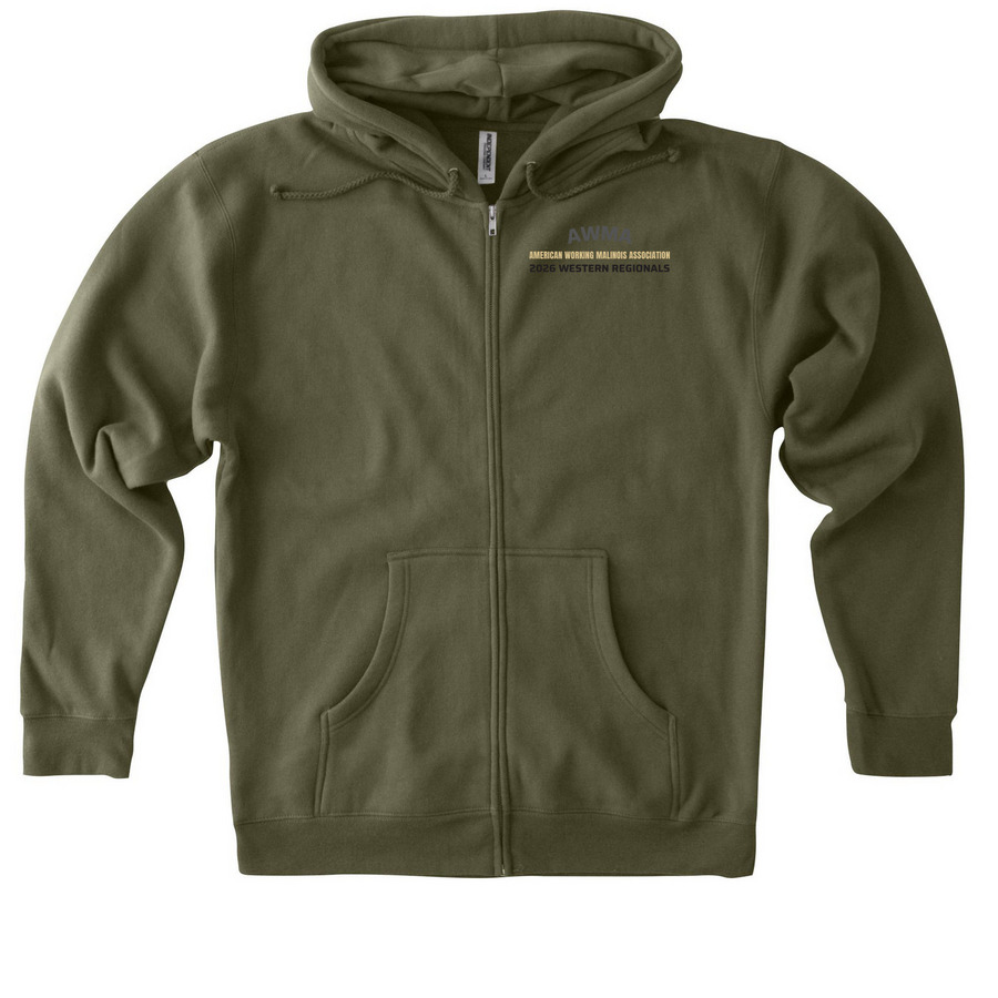 2026 AWMA West Regionals, a Army Heavyweight Zip Up Hoodie