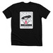 The Escort, a Solid Black Blend Premium Unisex Tee