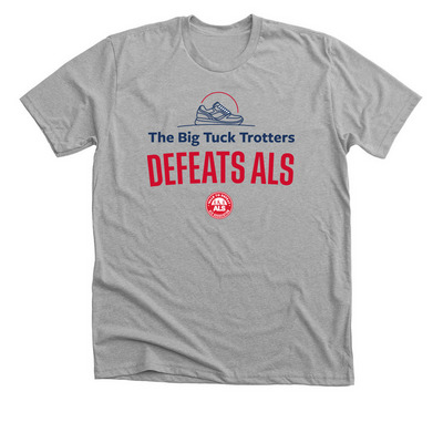 big tuck, a Athletic Heather Premium Unisex Tee