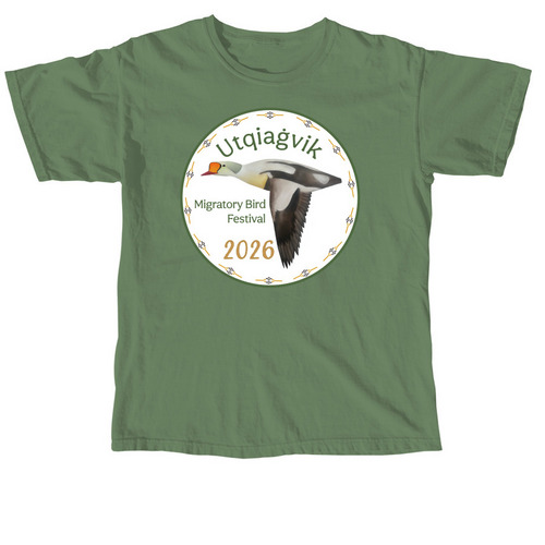 Utqiagvik Migratory Bird Fest '26 Apparel, a Hemp Comfort Colors Unisex Tee
