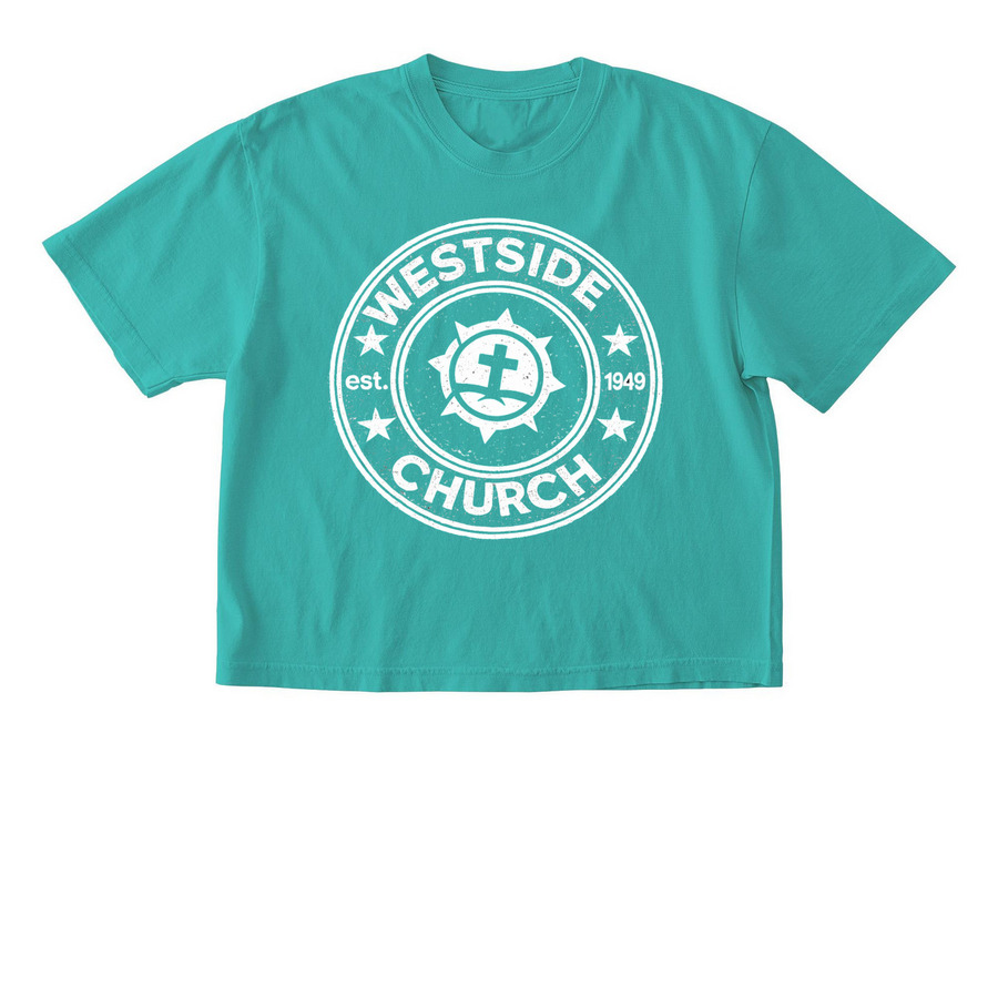 KINGDOM KIDS FUNDRAISER, a Chalky Mint Comfort Colors Boxy Tee