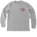 QSB - Pink Logo, a Athletic Heather Premium Long Sleeve Tee