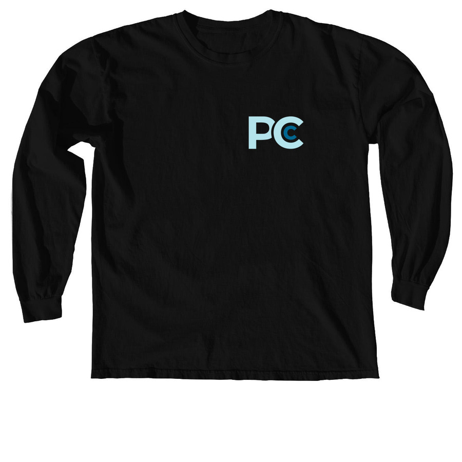 Permanent Change Coaching v2, a Black Comfort Colors Long Sleeve Tee