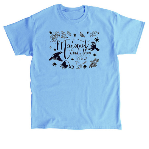 Bird-a-Thon 2023, a Carolina Blue Classic Unisex Tee