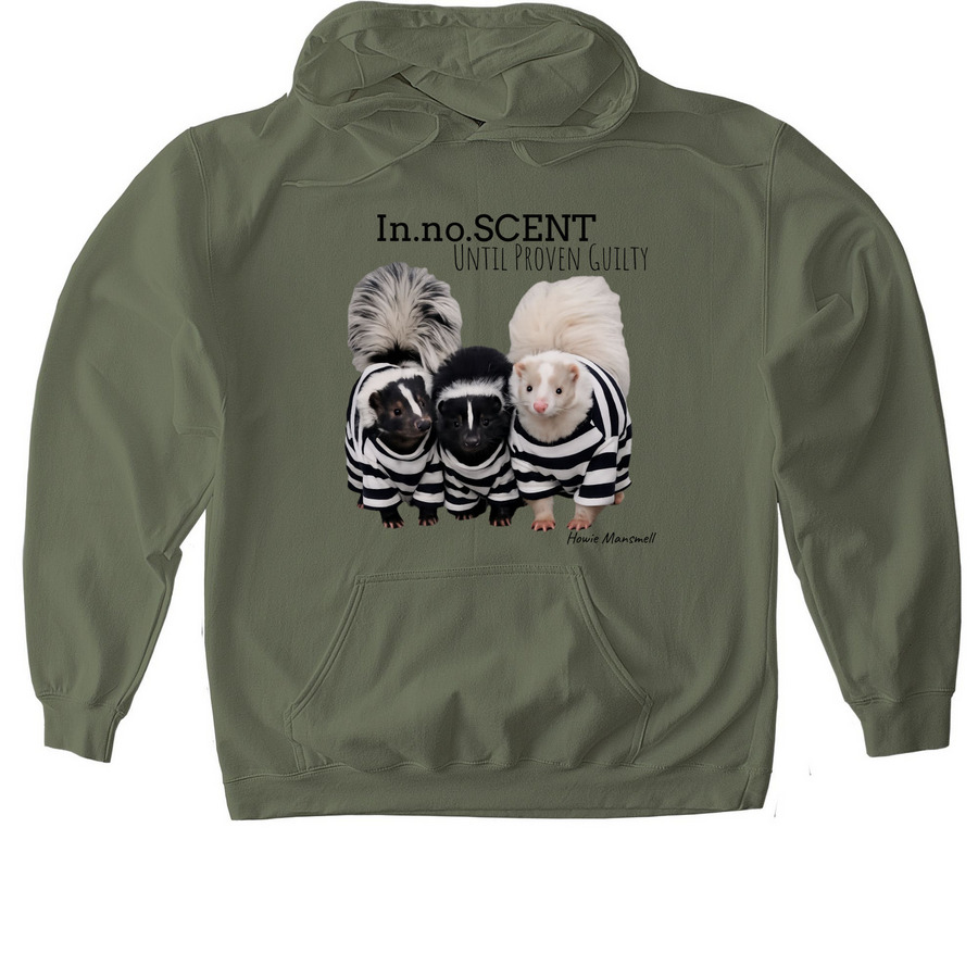 Stealing Hearts, a Military Green Gildan Softstyle Pullover Hoodie