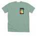 RAS - small color logo, a Heather Dusty Blue Premium Unisex Tee