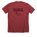 Indy Episcopal Pride Shirts - 2023, a Heather Canvas Red Premium Unisex Tee (back-view)