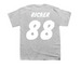 Brody Ricker Player Jersey, a Sport Grey Youth Unisex Tee (back-view)