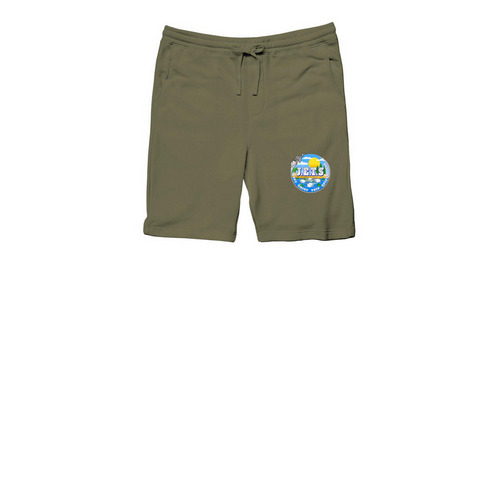 Just Enjoy These Shorts, a Army Midweight Fleece Shorts