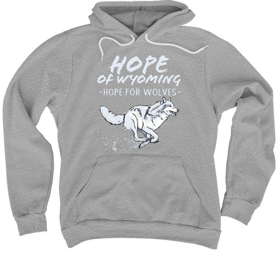 HOPE OF WYOMING, a Athletic Heather Premium Pullover Hoodie