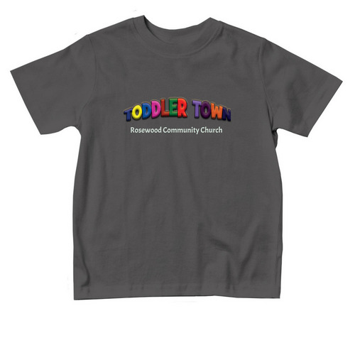 Toddler Town, a Charcoal Toddler Tee