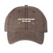You are Loved, a Brown Printed Pigment Dye Baseball Cap