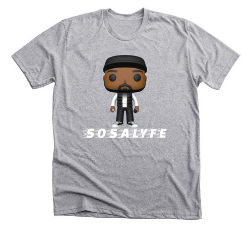 Funko Sosa, a Athletic Heather Premium Unisex Tee