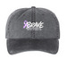 Brave like Bennett Hats, a Black Printed Pigment Dye Baseball Cap