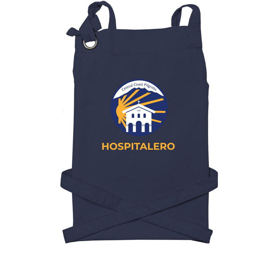 Aprons, a Navy Cotton Canvas Pocket Apron