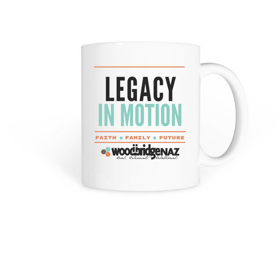 Legacy In Motion Coffee Mug, a White Coffee Mug