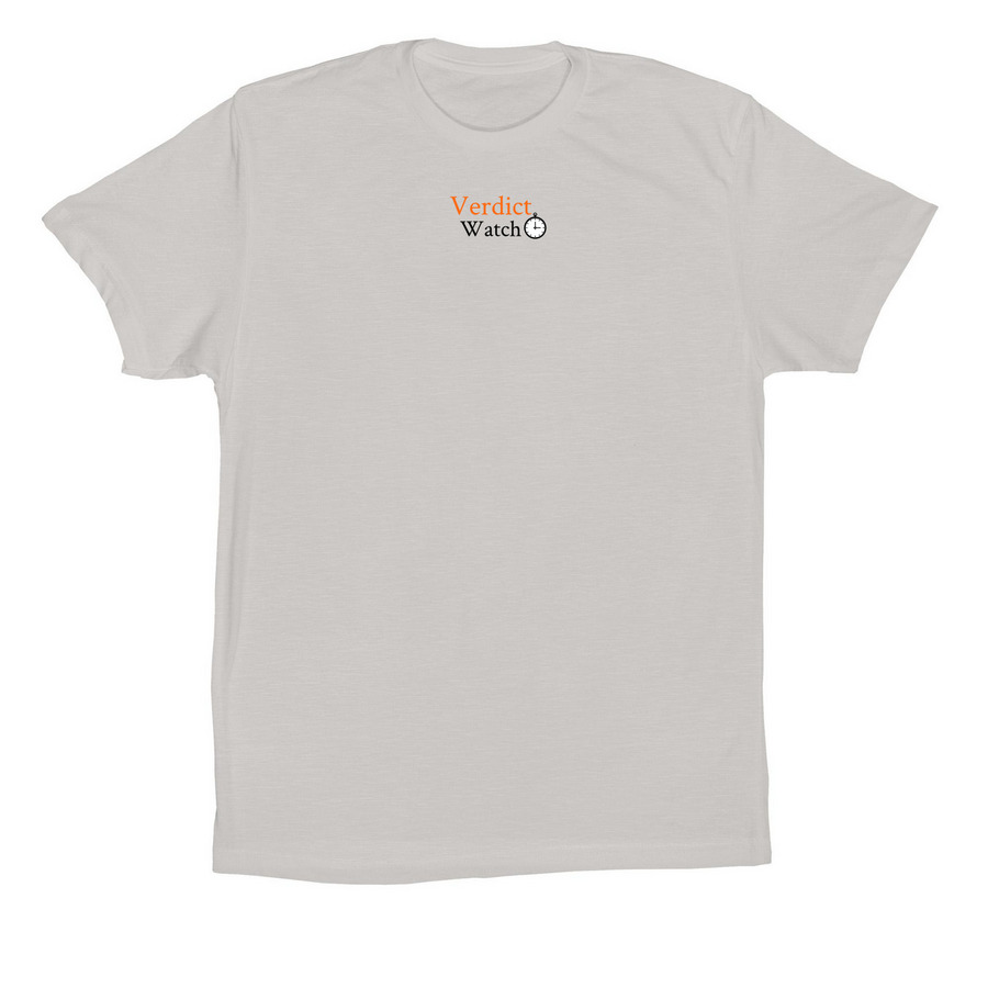 Simple Verdict, a Solid Athletic Grey Premium Cotton Tee