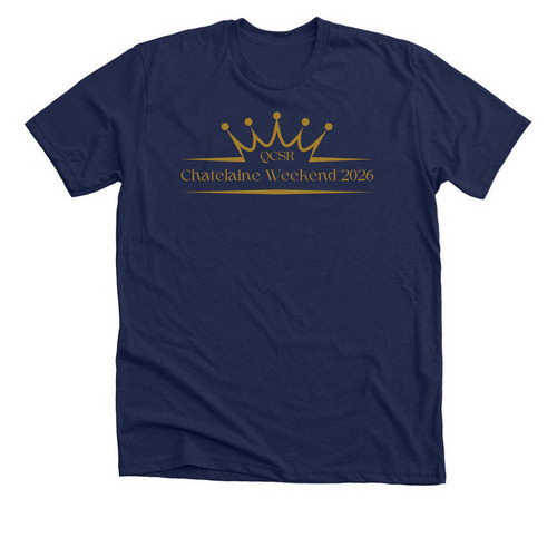 Chatelaine Weekend 2026 Merch, a Solid Navy Blend Premium Unisex Tee