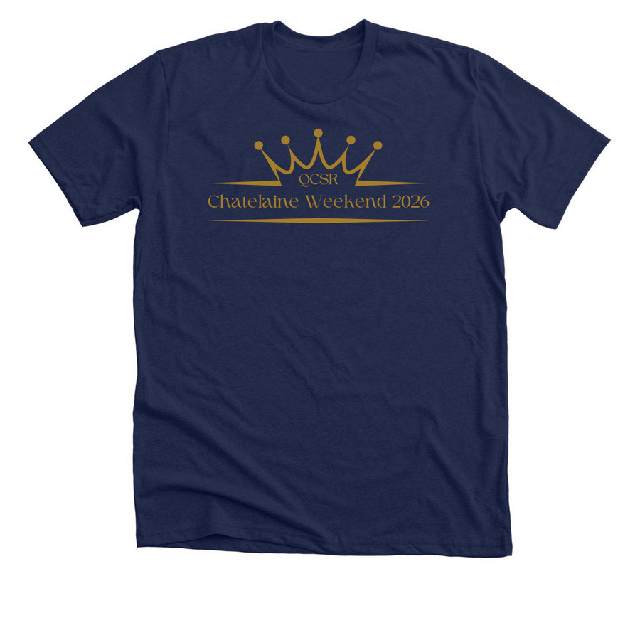 Chatelaine Weekend 2026 Merch, a Solid Navy Blend Premium Unisex Tee