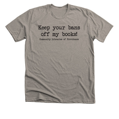Book banning? No way!, a Heather Stone Premium Unisex Tee