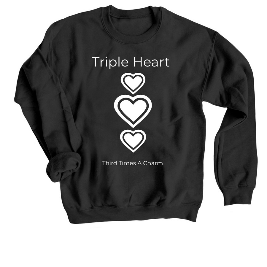 Organ donation awareness&nbsp;, a Black Crewneck Sweatshirt