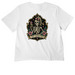 Skeleton - Cheer Mom, a White Women's Heavyweight Tee (back-view)