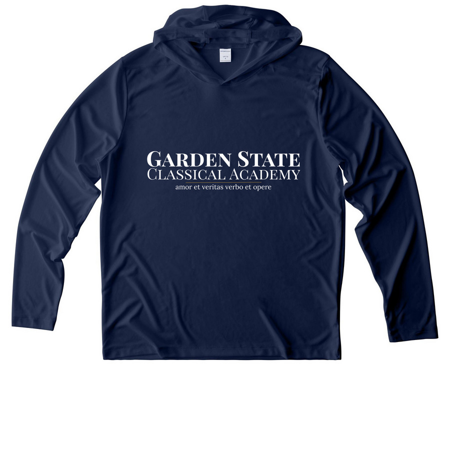 America 250 - Sunshirt, a True Navy UV Performance Long Sleeve Hoodie