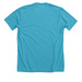 The world needs your music!, a Heather Aqua Premium Unisex Tee (back-view)